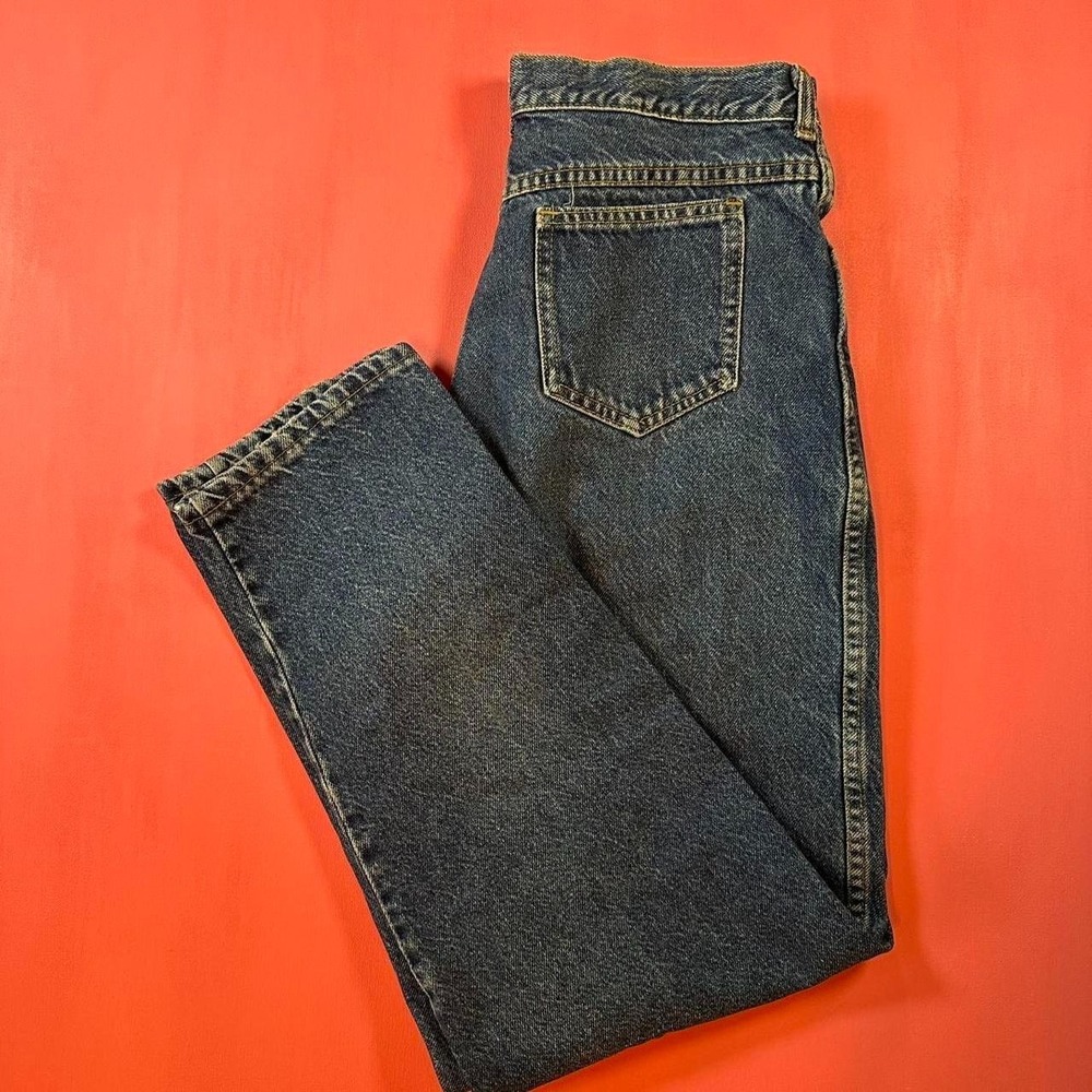 Vintage 90s high wasted womens denim jeans perfectly worn in vintage denim jeans